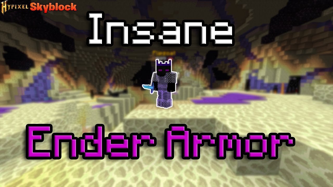 Hypixel Skyblock Ender Armor Guide (OP Gear!)