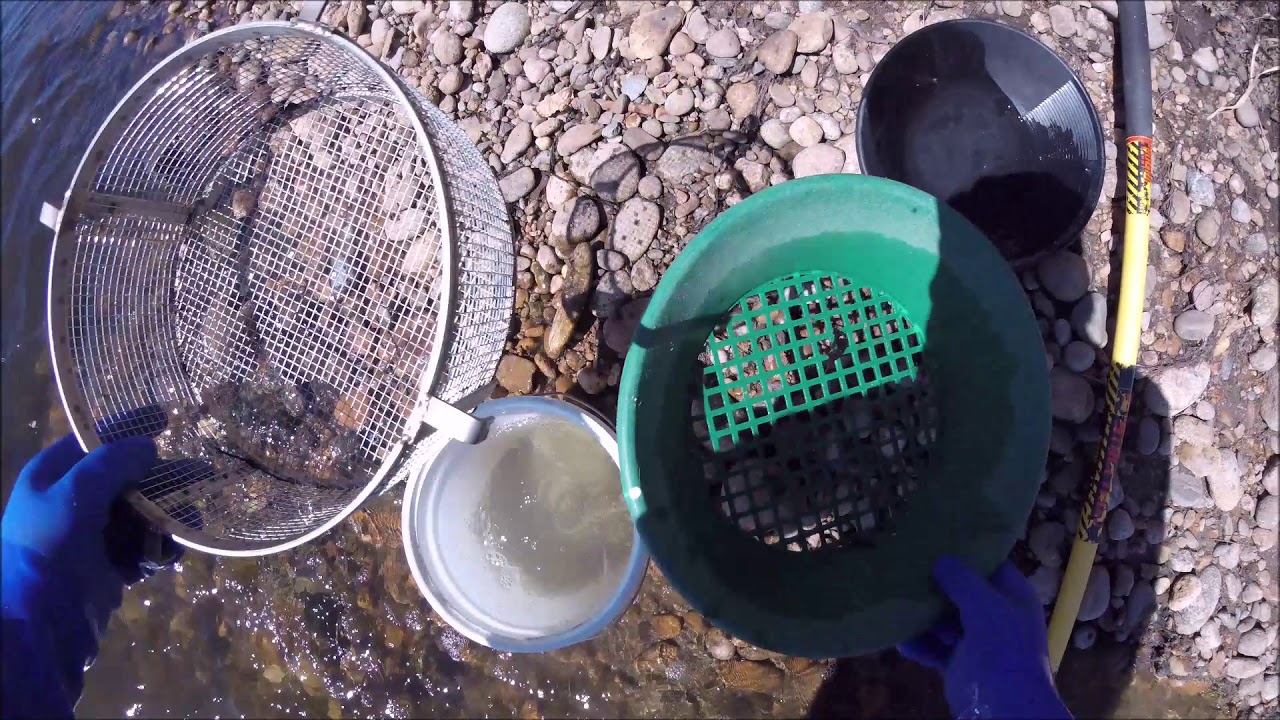 Clear Creek, Colorado gold prospecting near a dam