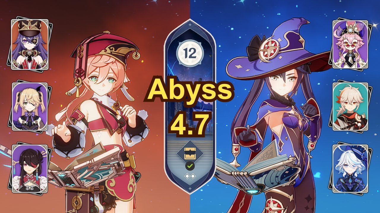 Overload Yanfei | Taser Mona  | Spiral Abyss 4.7 | Genshin Impact
