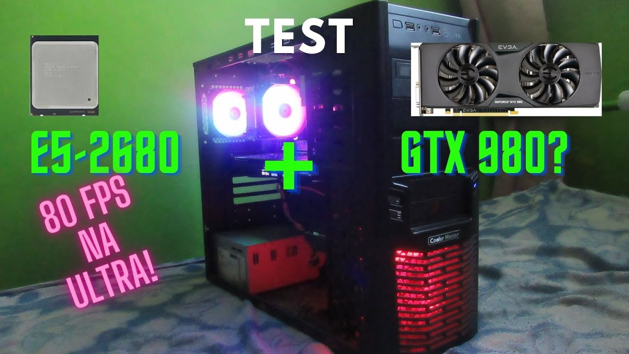 Test Komputera za 900 zł!! |Granie na najwyższych e5-2680 + GTX 980