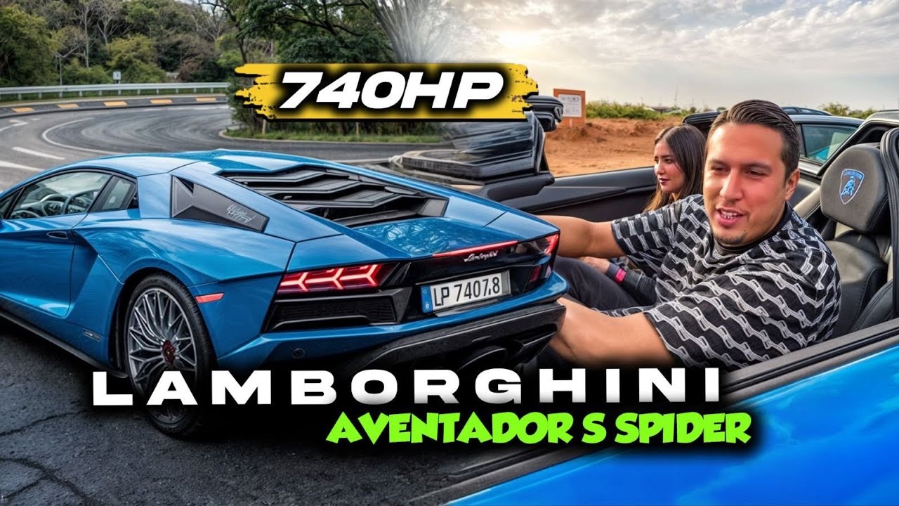 الدمار الشامل بكل المقاييس بالمغرب 🇲🇦🏎 LAMBORGHINI AVENTADOR S SPIDER 740HP