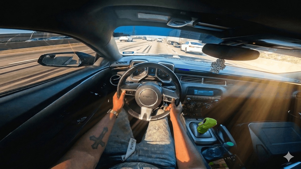 Tuned Camaro SS Highway Drive - After SneakerCon