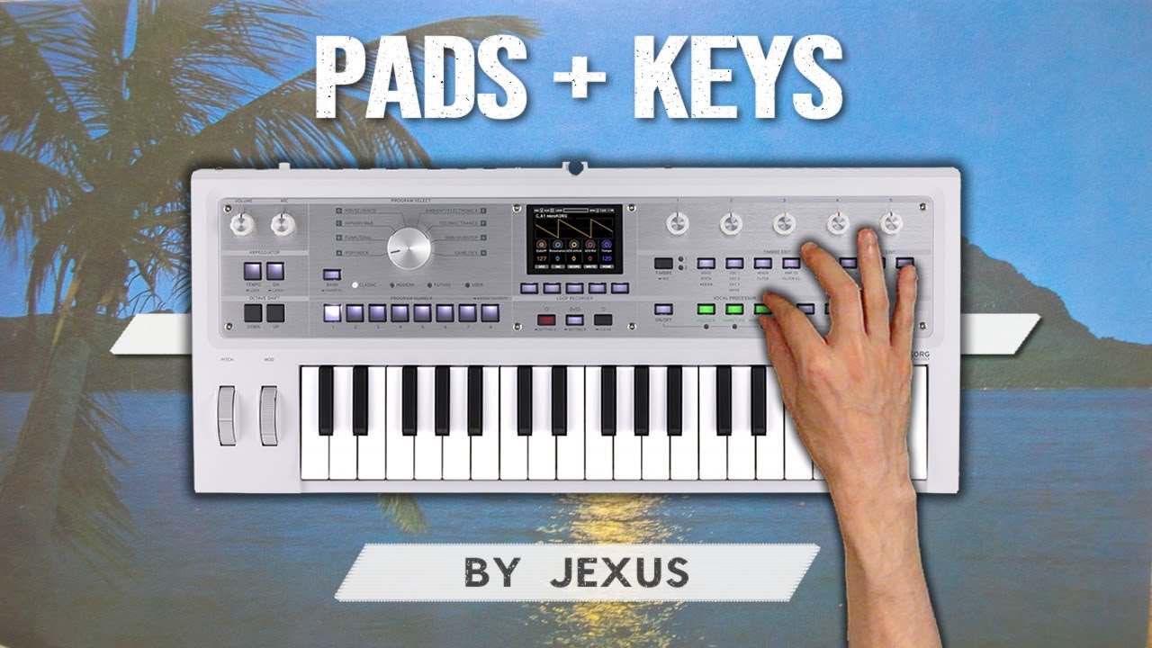 ► calm pads + dusty keys ► 100 sounds for Microkorg 2 by Jexus (custom patches / presets demo).
