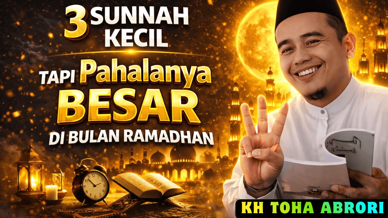 🔴 3 Kesunahan Puasa Ramadhan yang Sering Dilupakan | KH Toha Abrori Terbaru