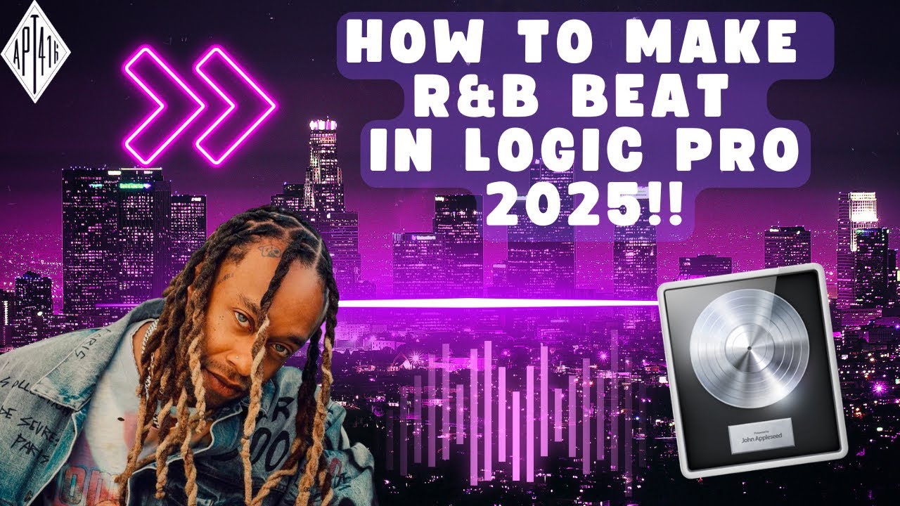 How To Make R&B Beat In Logic Pro 2025!!
