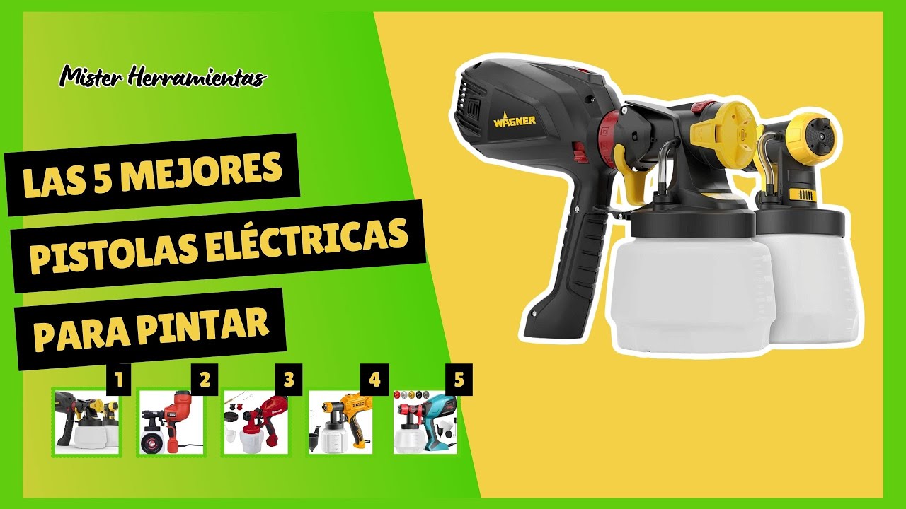 Mejor Pistola Eléctrica Para Pintar Calidad-Precio 🏠 Comparativa: 5 Pistolas de Pintura Eléctricas