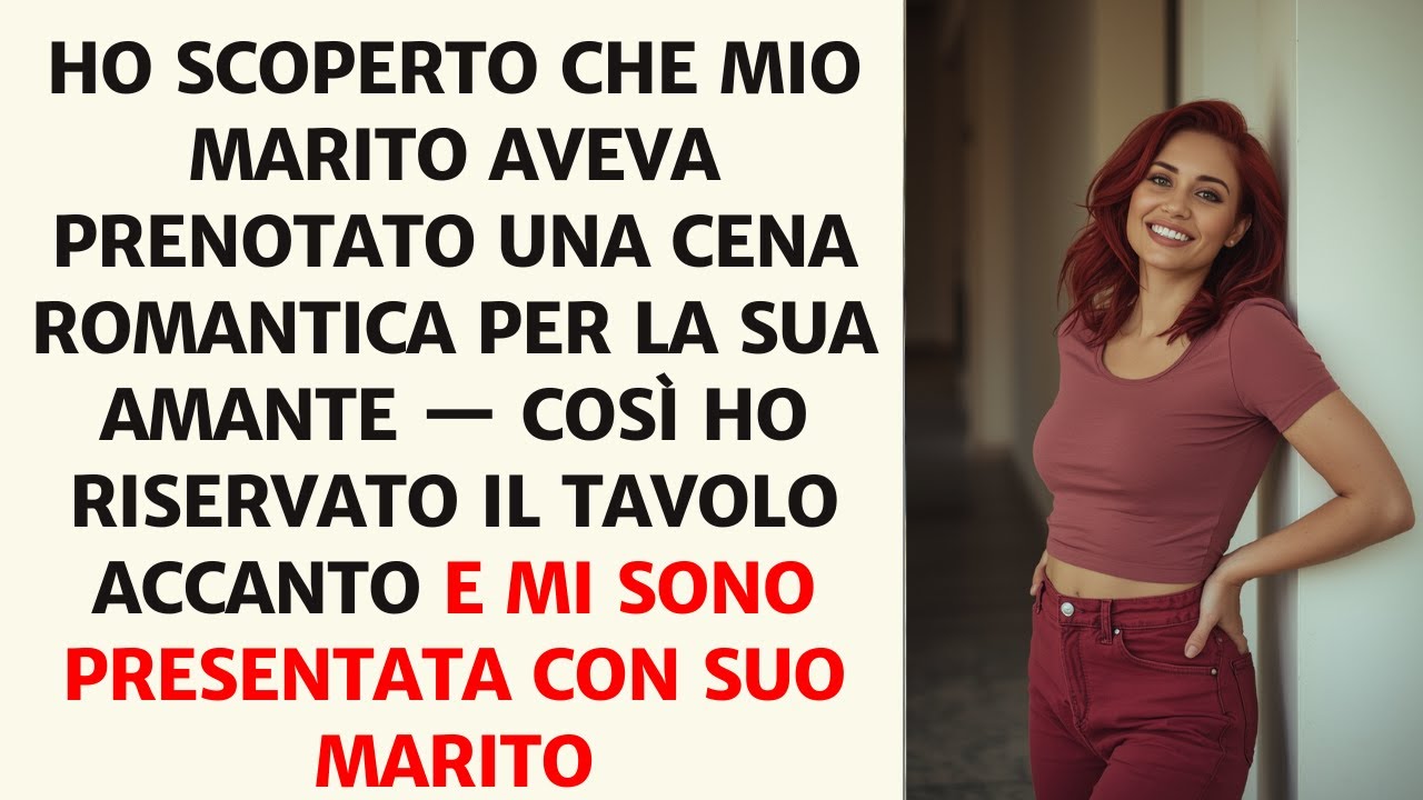 Ho Prenotato Il Tavolo Accanto Alla Cena Segreta Di Mio Marito E Ho Portato Anche Il Marito Di Lei.
