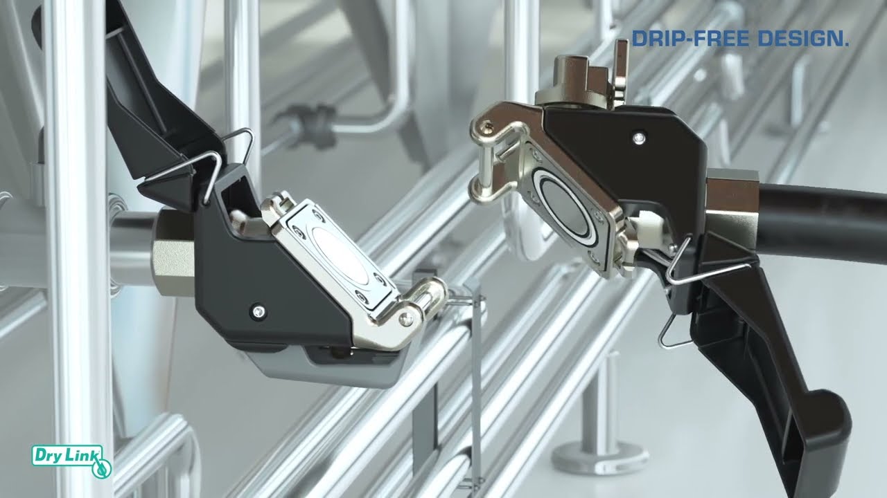 Dry Link - Dripless Disconnect Fittings | How do they work?
