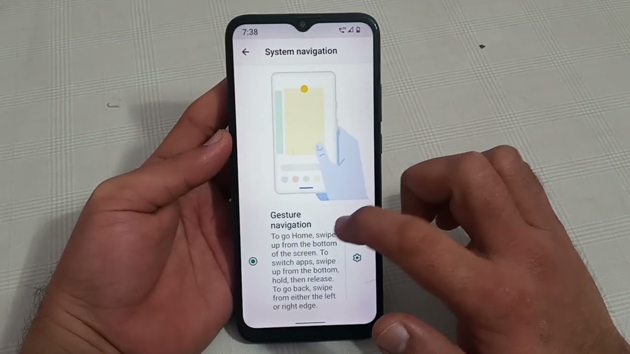 3 button navigation setting Lava Agni, how to enable 3 button navigation in Lava Agni