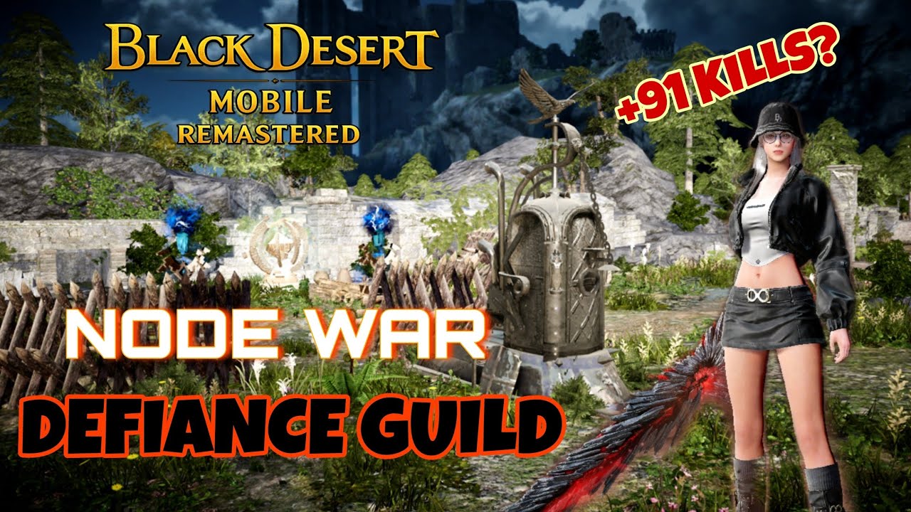 NODE WAR - Seraph - Black Desert Mobile Remastered - BDM pt.3