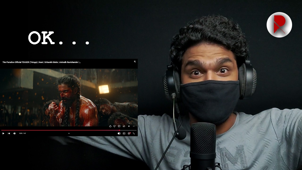 The Paradise Movie Teaser Reaction Review : Nani : RatpacCheck : The Paradise Teaser