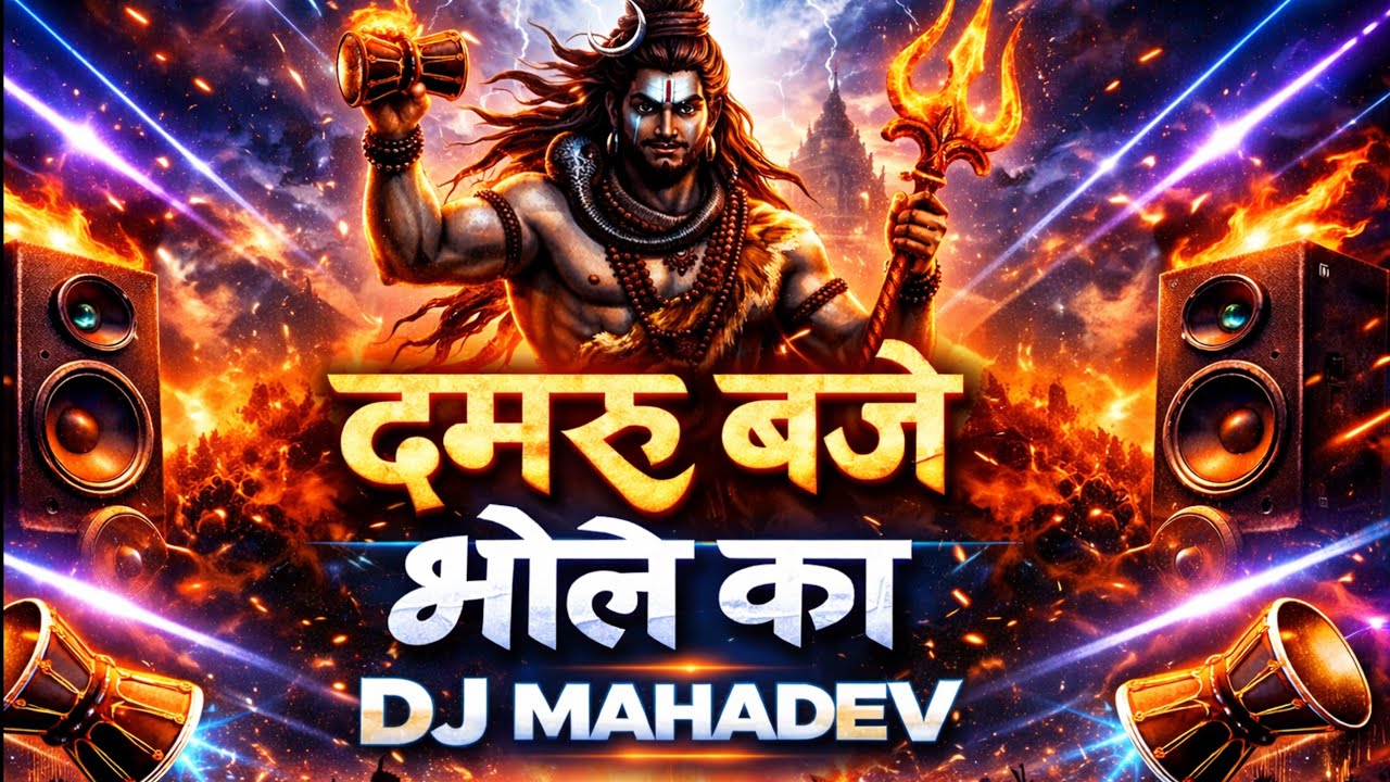 डमरू बजे भोले का 🔱 | DJ Shiv Bhajan | DJ Mahadev Song | Har Har Mahadev 🔥