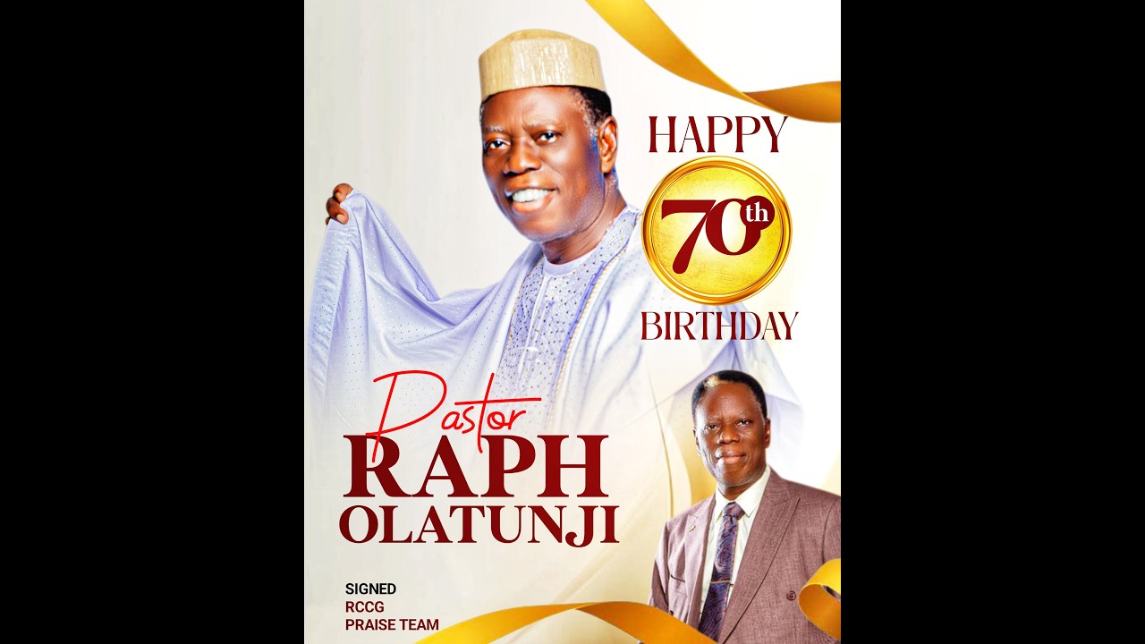 Pastor Raphael Olatunji @70