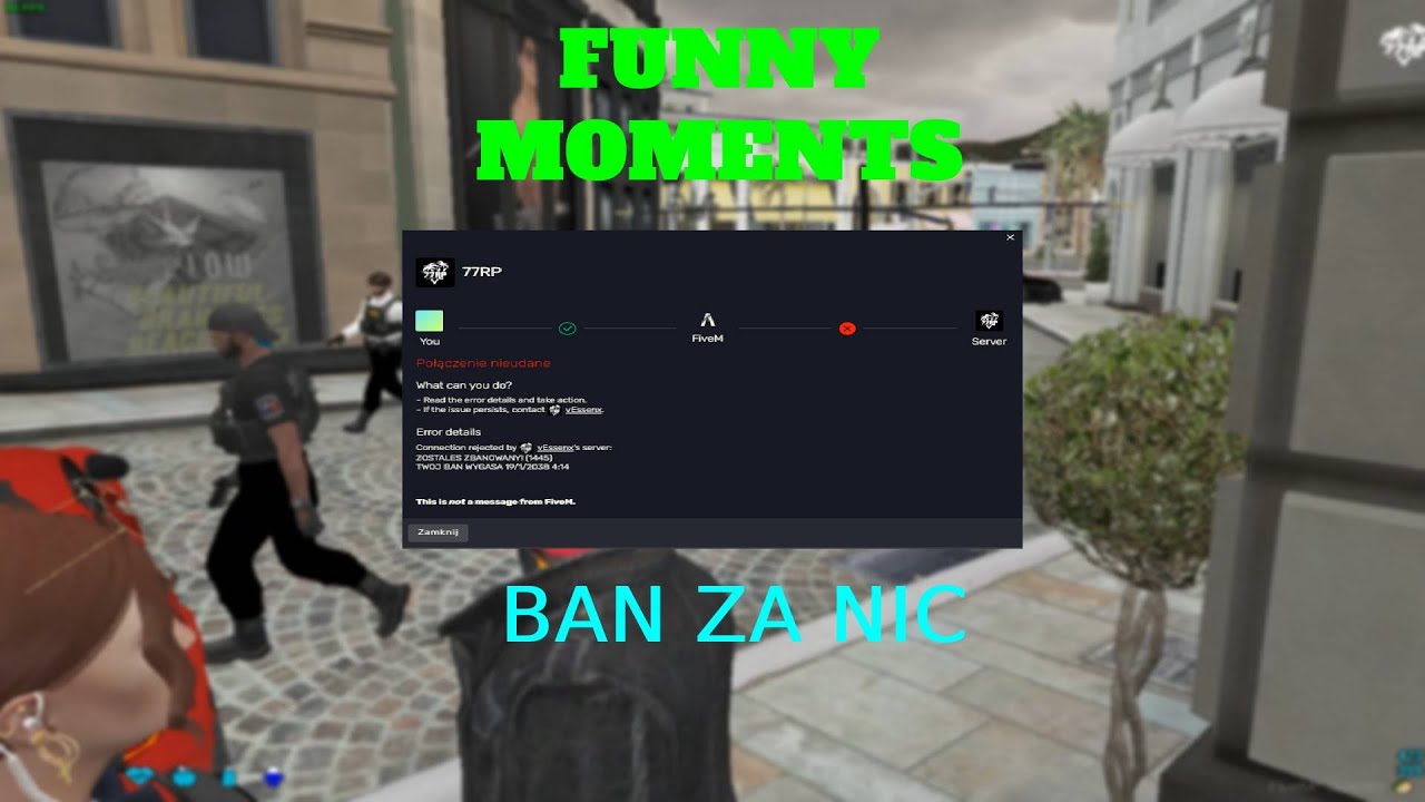 77RP - FUNNY MOMENTS | BAN OD TAKU ZA NIC XD