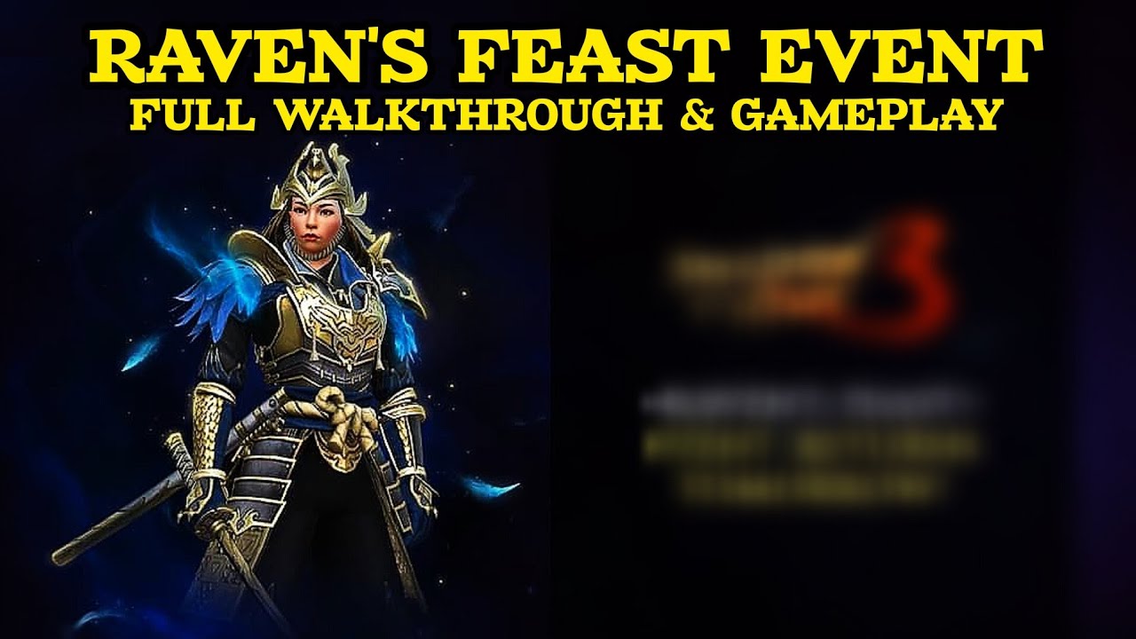 RAVEN'S FEAST EVENT| FULL WALKTHROUGH & GAMEPLAY| SHADOW FIGHT 3