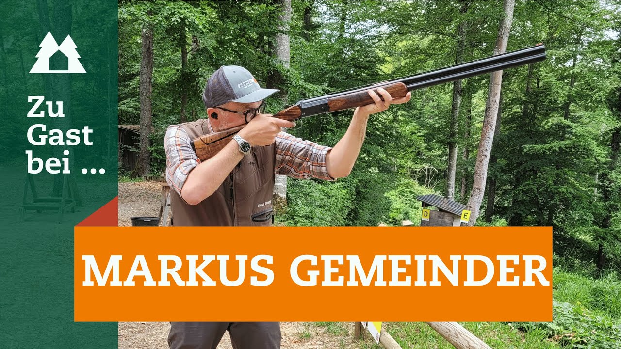 Parcours auf dem Dornsberg | Flinte | Zu Gast bei Markus Gemeinder | Jagd | Tontauben | Clay Pigeons