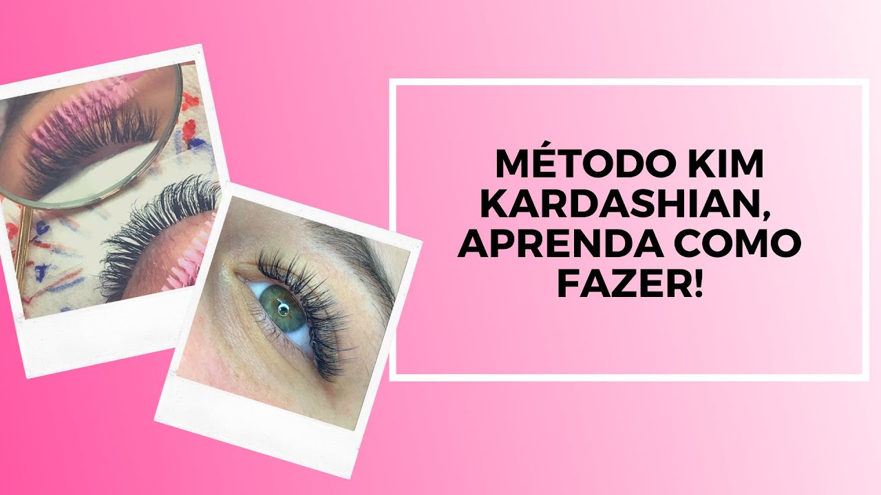 Aprenda como fazer o Cilios Kim Kardashian Cilios da Nay/Naiara Alexandre
