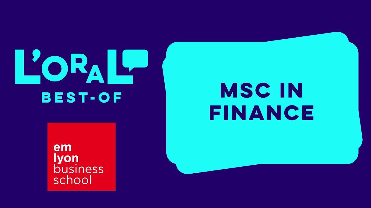 EmLyon Business School - Best-Of - MSc in Finance