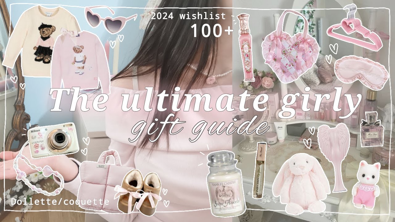 the ULTIMATE girly gift guide!! 🎀❄️ 100+ christmas GIFT IDEAS *ੈ✩‧₊˚