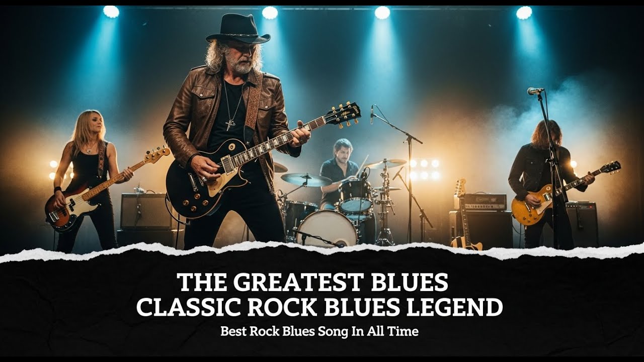 Eric Clapton, Jimi Hendrix, ZZ Top, BB King, Muddy Waters &ndash; Classic Rock Blues with Powerful Vocals