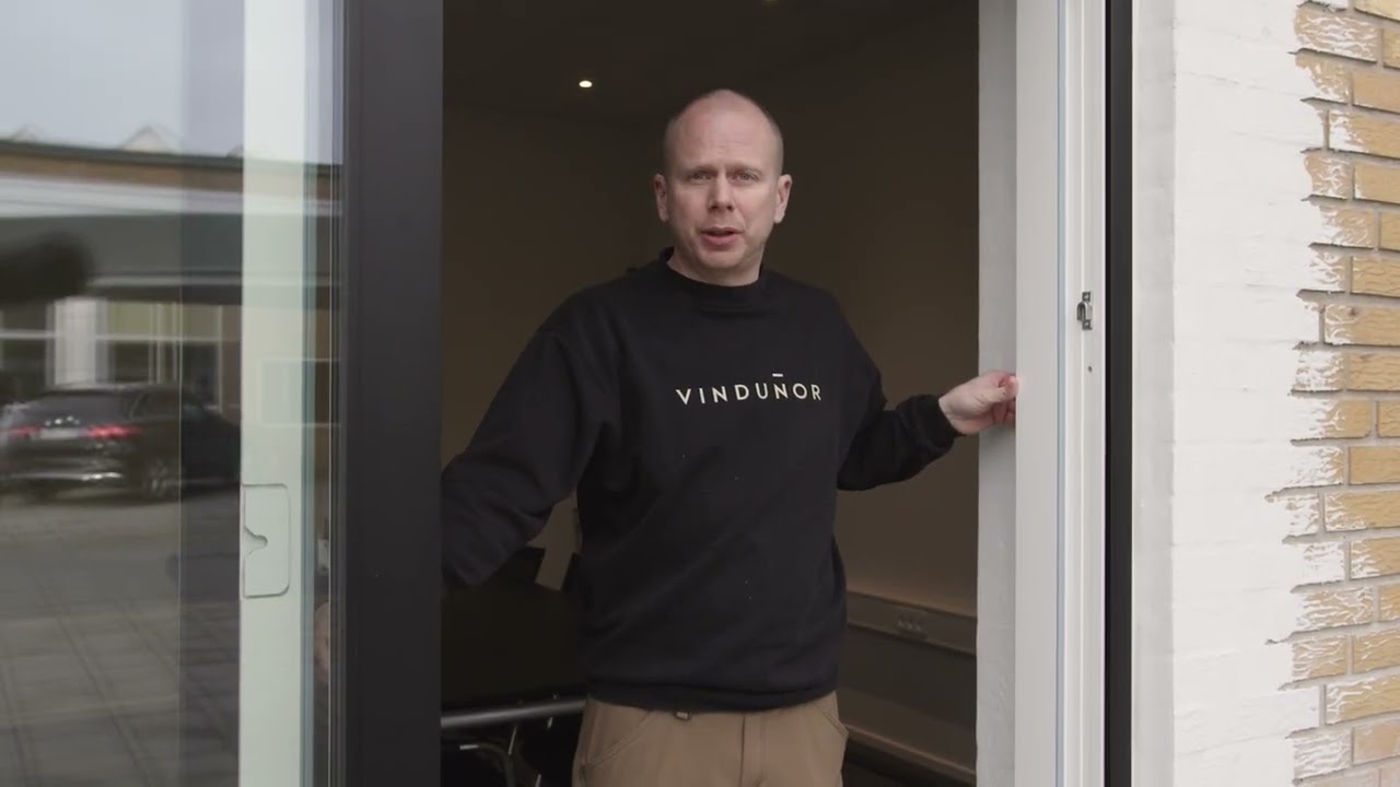 Montering af skyded&oslash;r