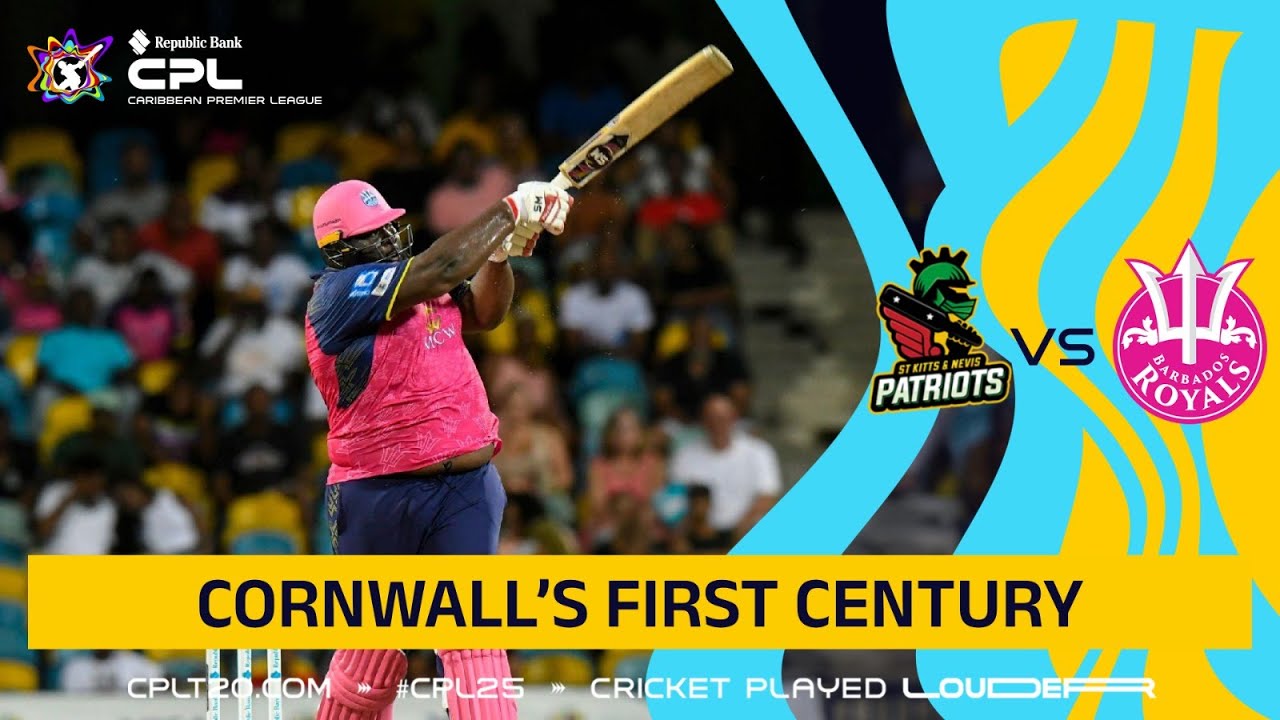 Rahkeem Cornwall's Incredible FIRST-EVER T20 Hundred!