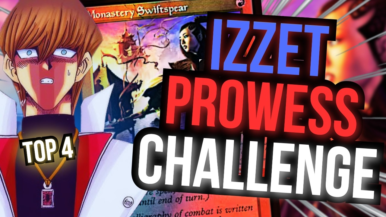 TOP 4 CHALLENGE WITH IZZET PROWESS!!🥳 | MTG Gameplay | MTGO Modern Challenge