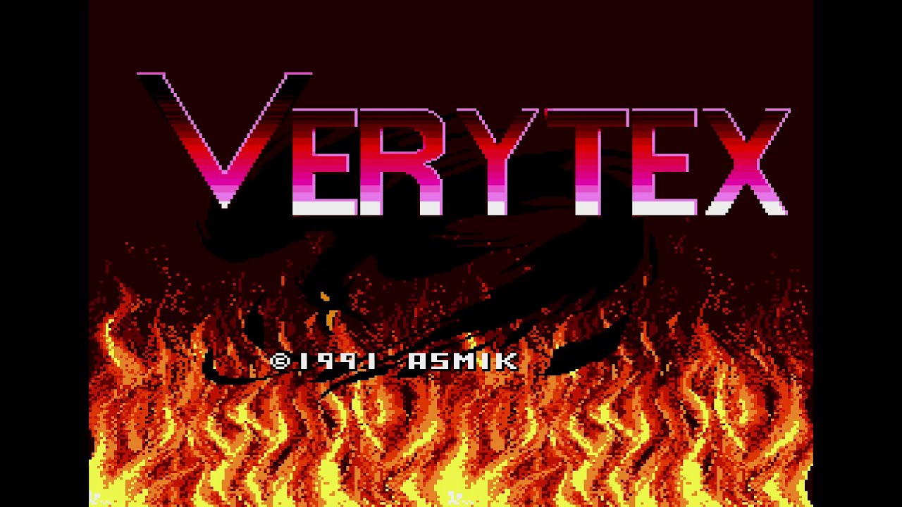 Verytex (ヴェリテックス). [Mega Drive]. 1CC. No Death. 60Fps.