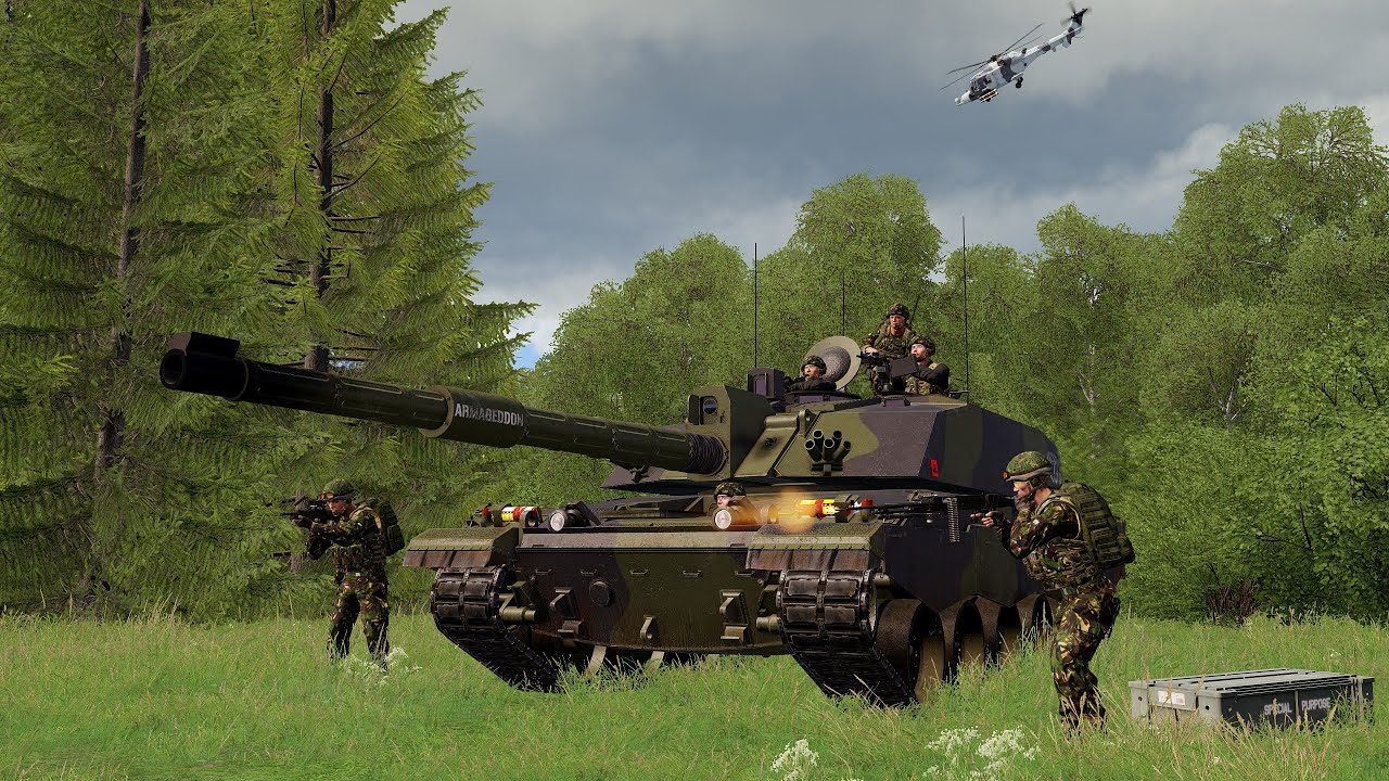 Challenger 2 in ArmA 3