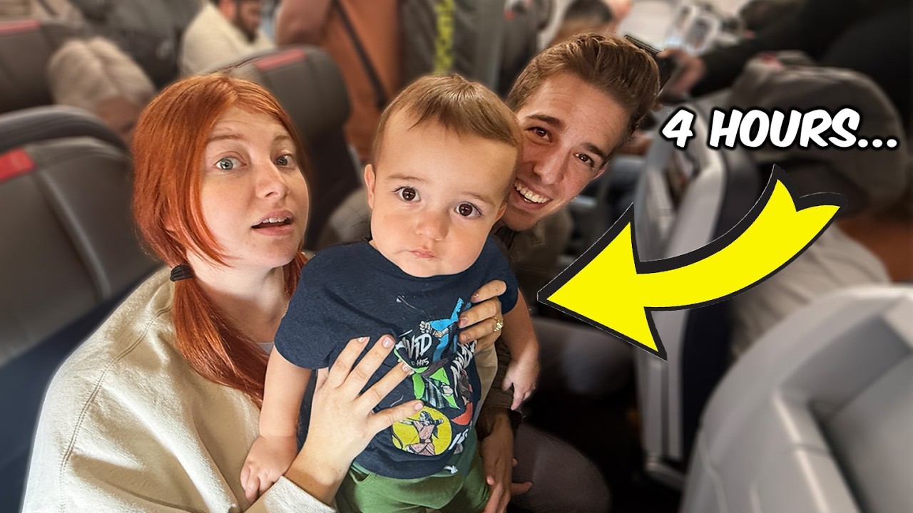 Flying for the First Time with a TODDLER! *Chaotic*