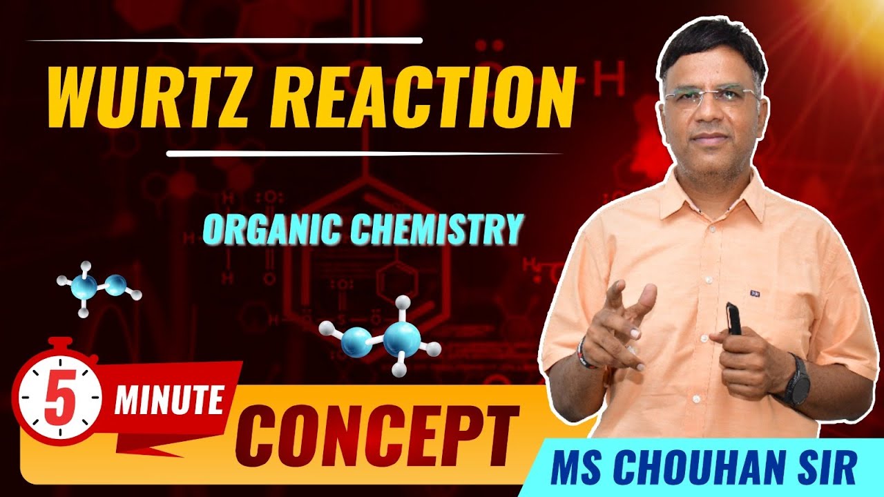Wurtz Reaction | 5-Minute Revision Series | OC Chemistry | MS Chouhan