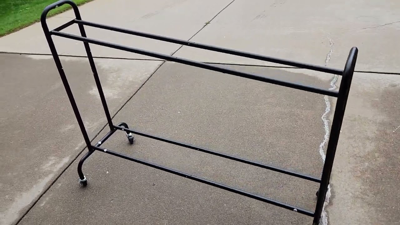 EXTR tilt basketball rack ball storage