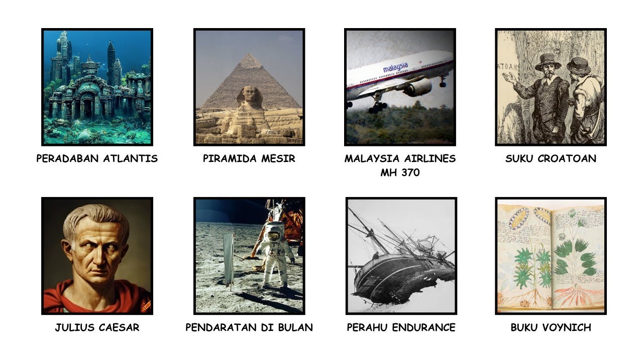 Semua Teka Teki Sejarah yang Tak Terpecahkan Dijelaskan Dalam 7 Menit