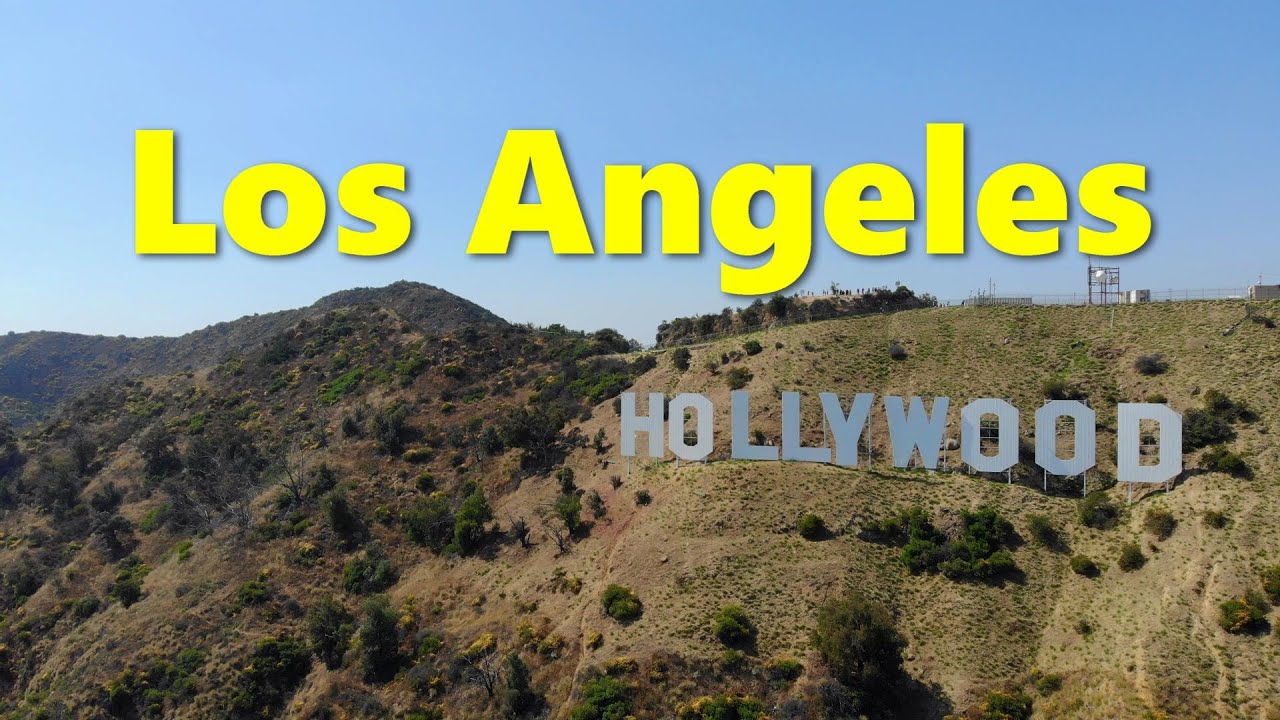 Los Angeles, California - 4K Drone