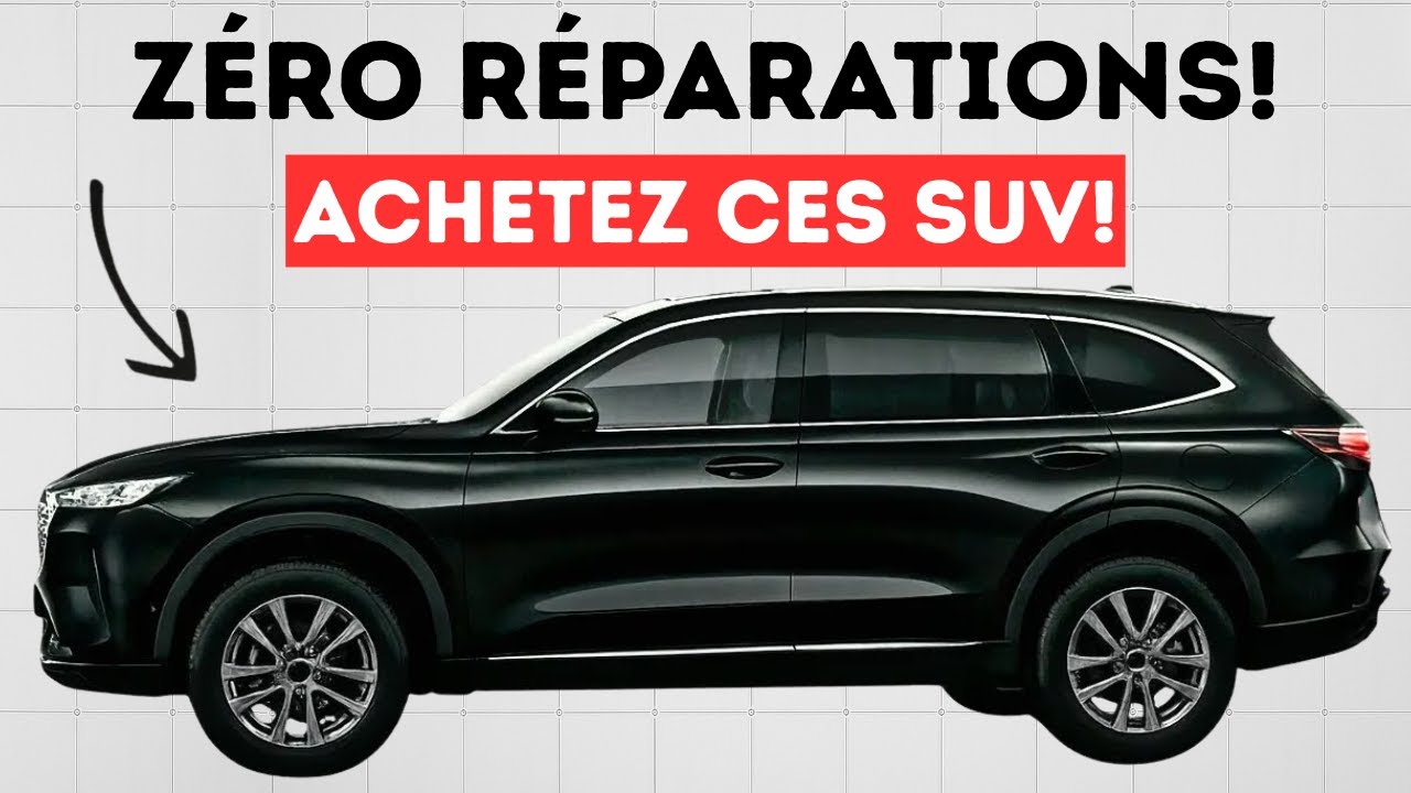 7 SUV qui NE TOMBENT JAMAIS en panne : achetez-les une fois et conduisez-les TOUJOURS !