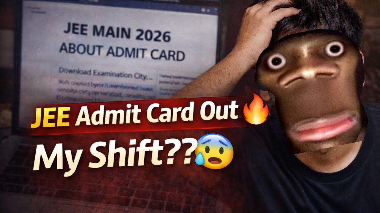 Day 159 |🗣️" JEE Admit Card Out" 😭🔥 My Shift?? | Reality Check