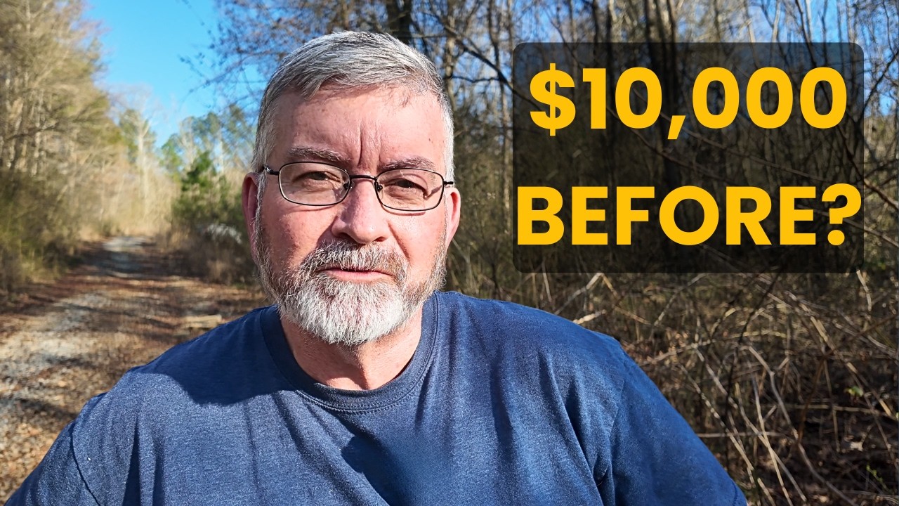 The First $10,000 You’ll Spend on Raw Land (Before You Ever Build)
