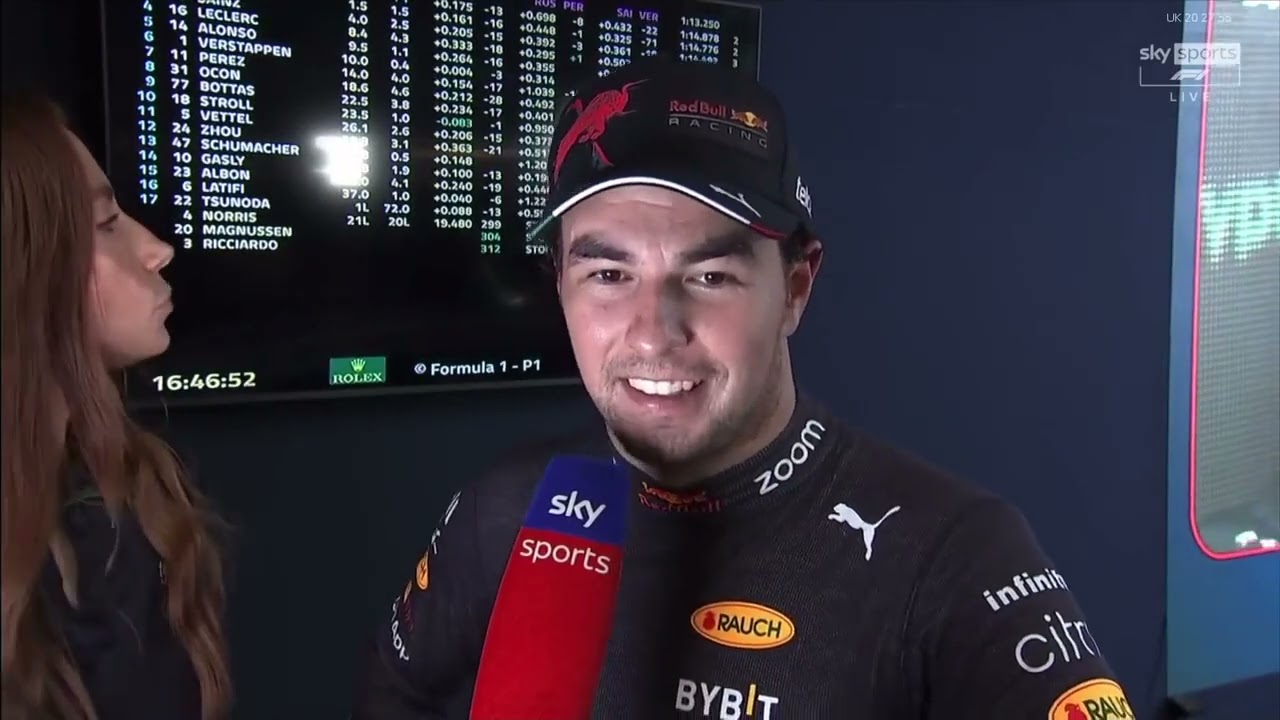 F1 2022 Brazil gp post race Sergio Perez interview