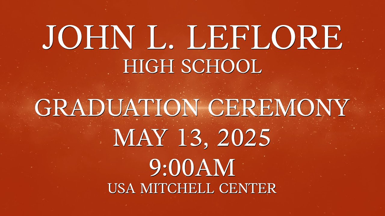 John L. LeFlore High School Graduation 2025