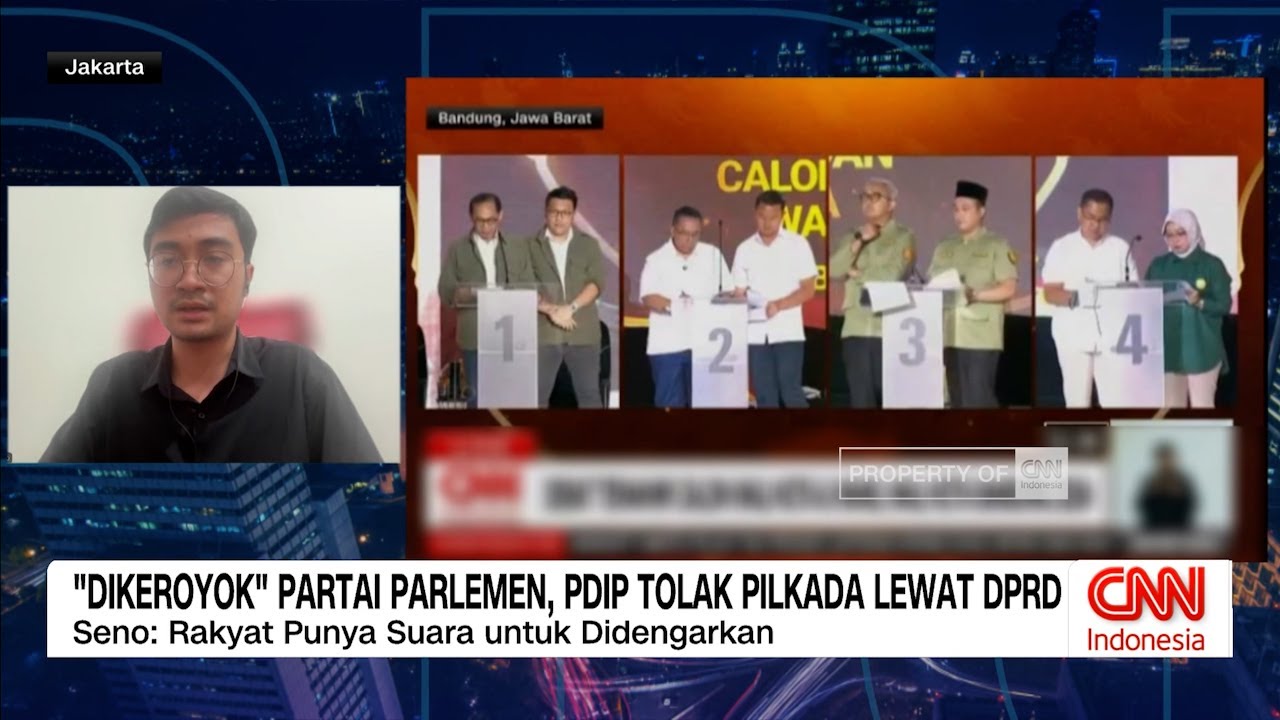 “Dikeroyok” Parlemen, PDIP Tolak Pilkada Lewat DPRD