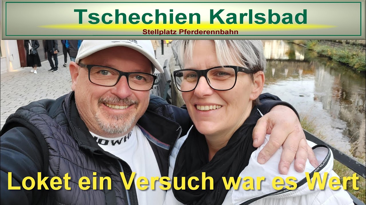 Tschechien Karlsbad Stellplatz Pferderennbahn