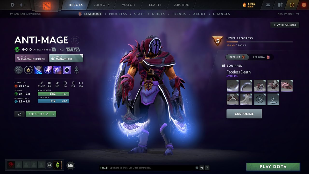 Dota 2 - 10th All-Hero Challenge (Anti-Mage)