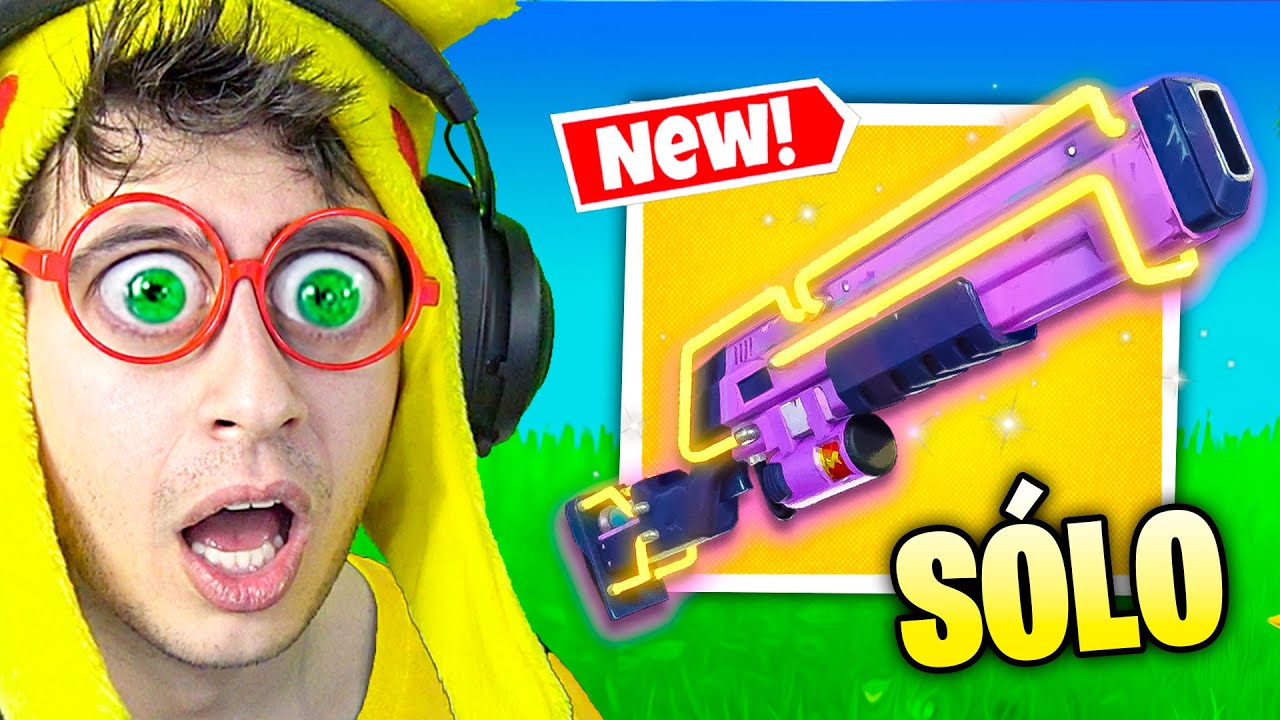 Sólo LÁSER con RAYO TRIPLE 🤑🔥!! (Mítica de Fallout 💎) - Fortnite