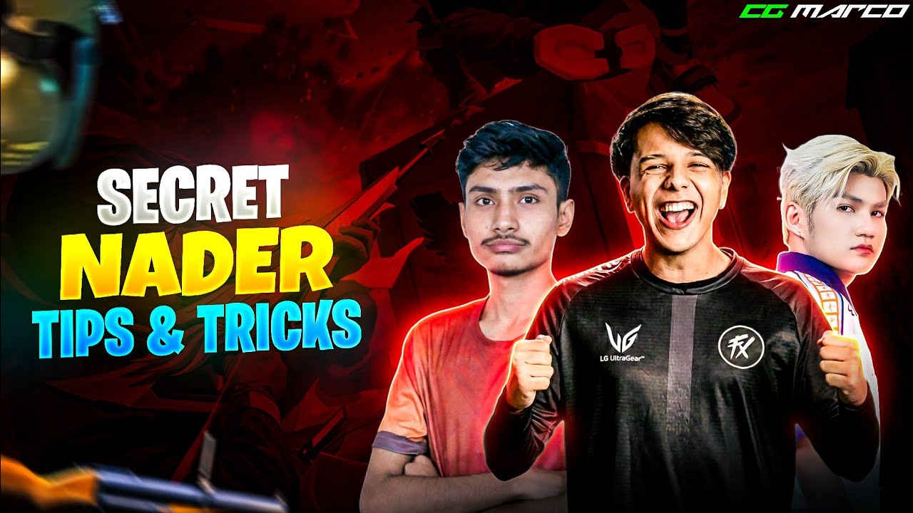 MASTER THE NADER ROLE IN FREE FIRE ESPORTS 😱