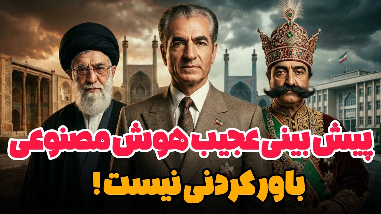 هوش مصنوعی آینده ایران رو پیش بینی کرد 
