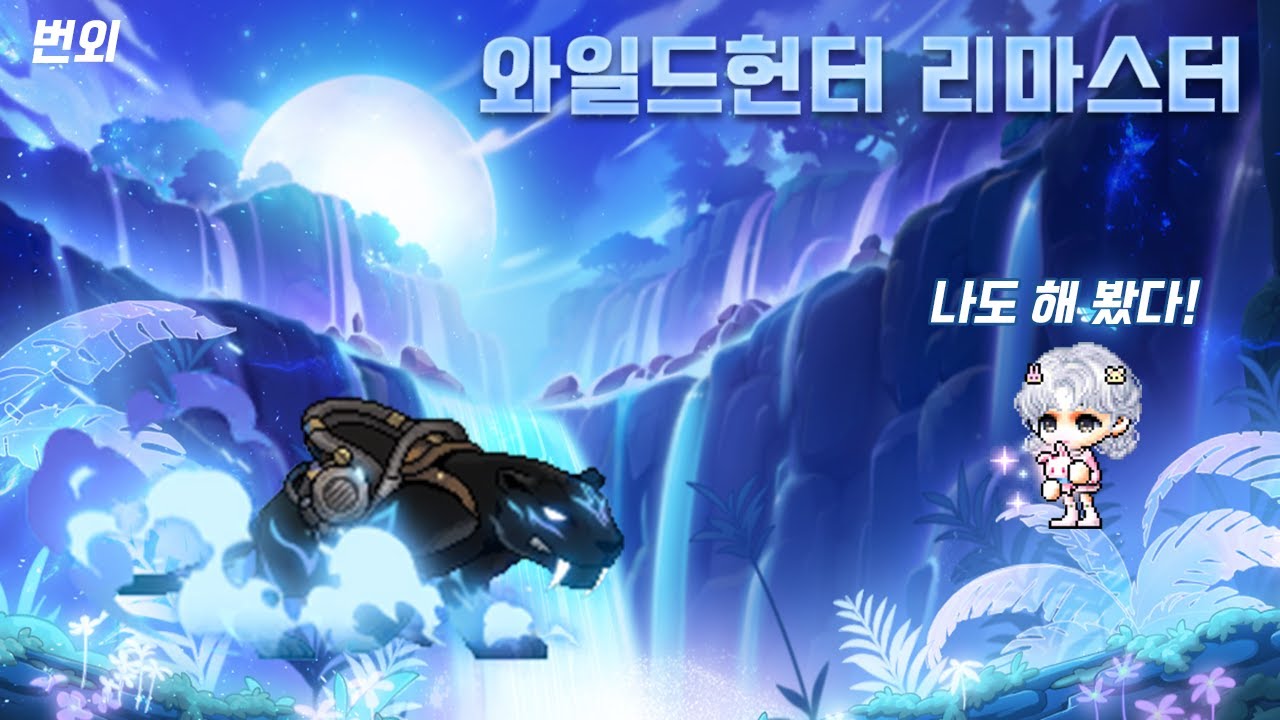 [메이플스토리] 메린이 리마스터 와일드헌터 육성 번외 편 : 하이퍼버닝+코강+어빌리티+패시브스킬