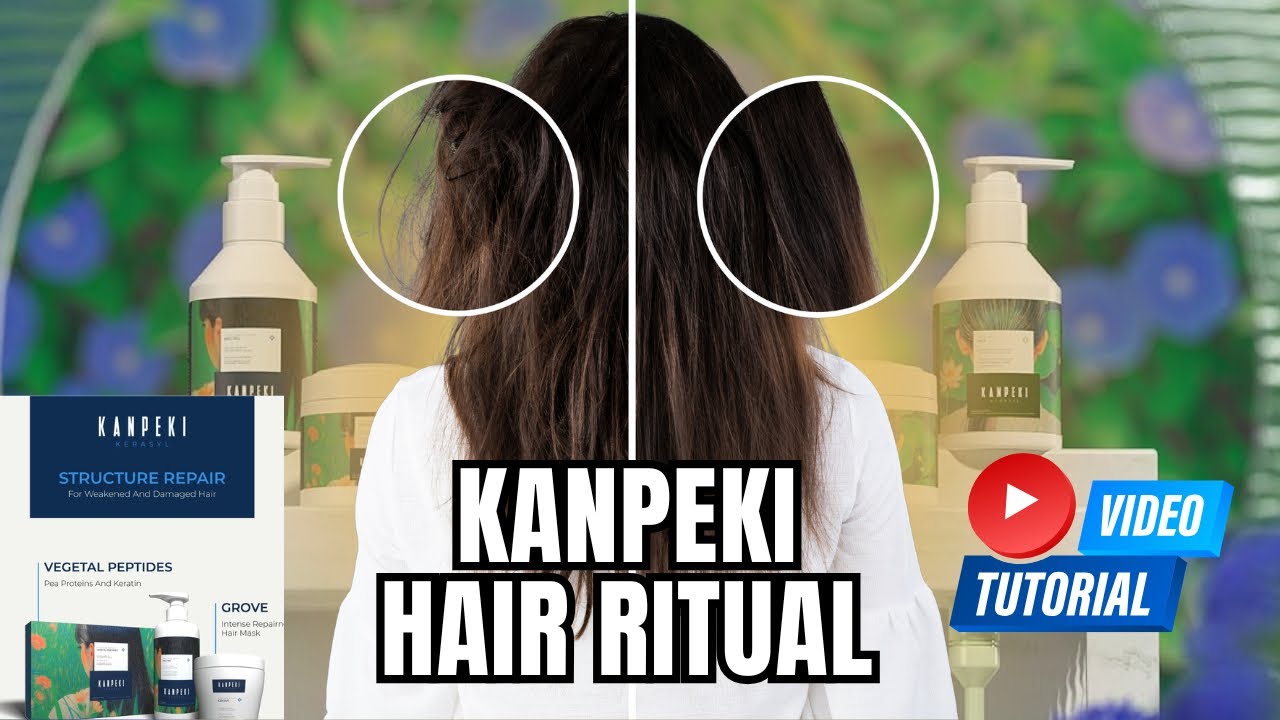 KANPEKI HAIRCARE | STRUCTURE REPAIR | FULL TUTORIAL | Damage Repair Magic #trending #educational