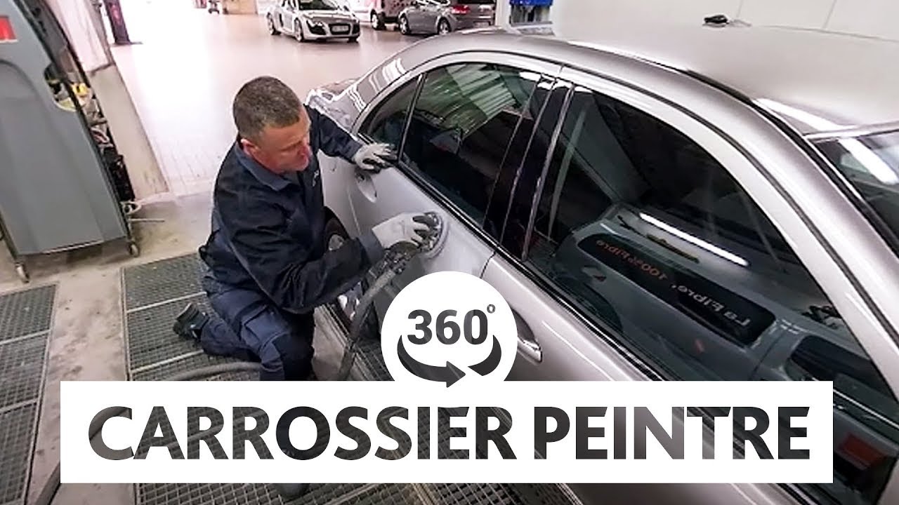 Carrossier peintre 360° - Un travail minutieux