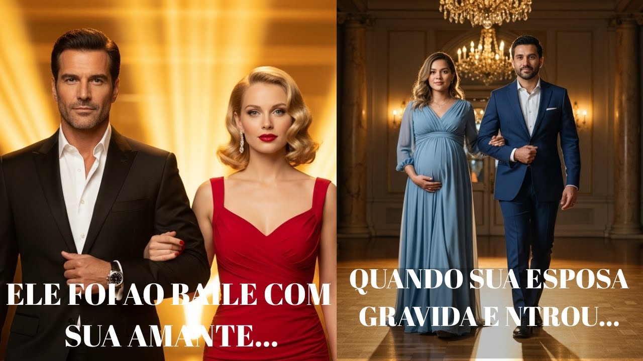 MILIONÁRIO LEVA   AMANTE AO BAILE...