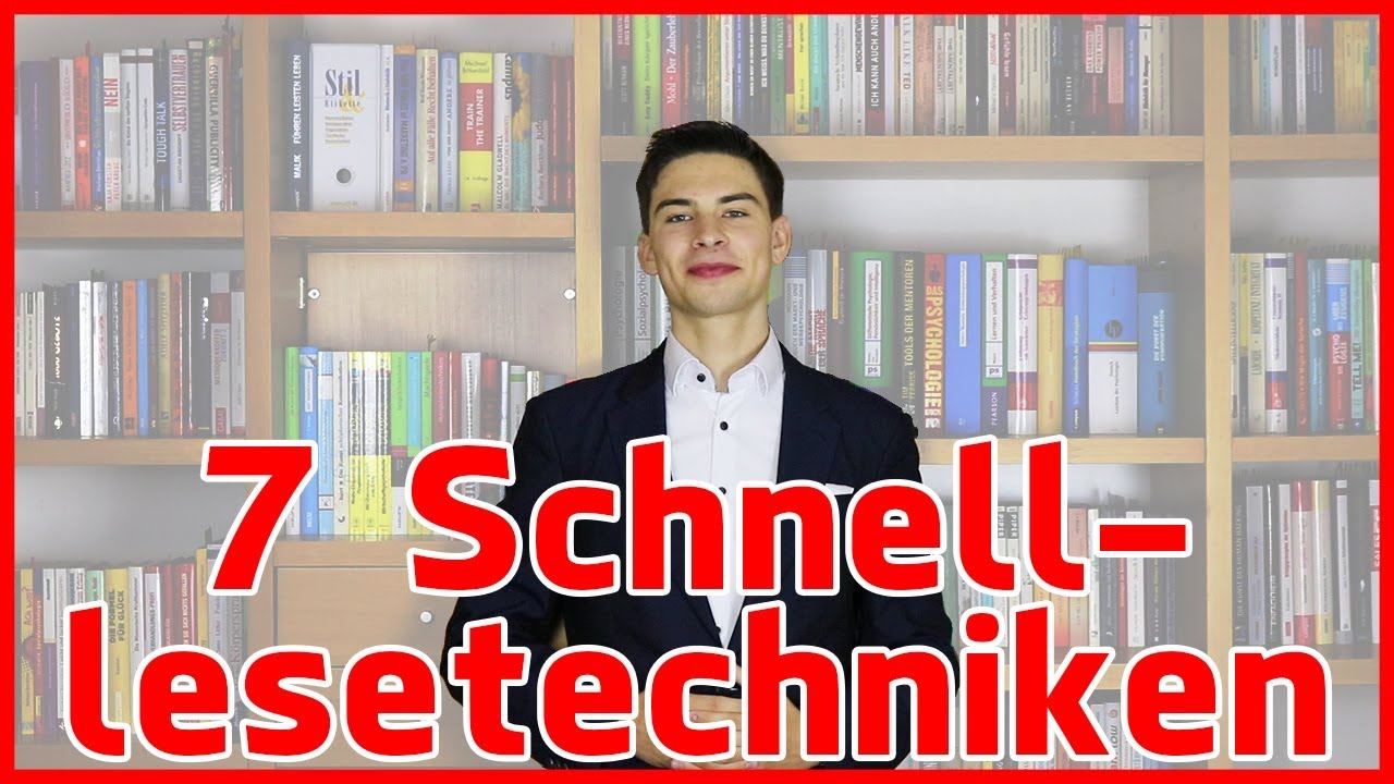 7 Strategien, mit denen ich 100 Bücher pro Jahr lese | Schneller lesen lernen